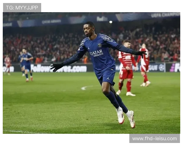 -巴黎圣日耳曼5-0横扫马赛，登贝莱半场梅开二度献50球里程碑-